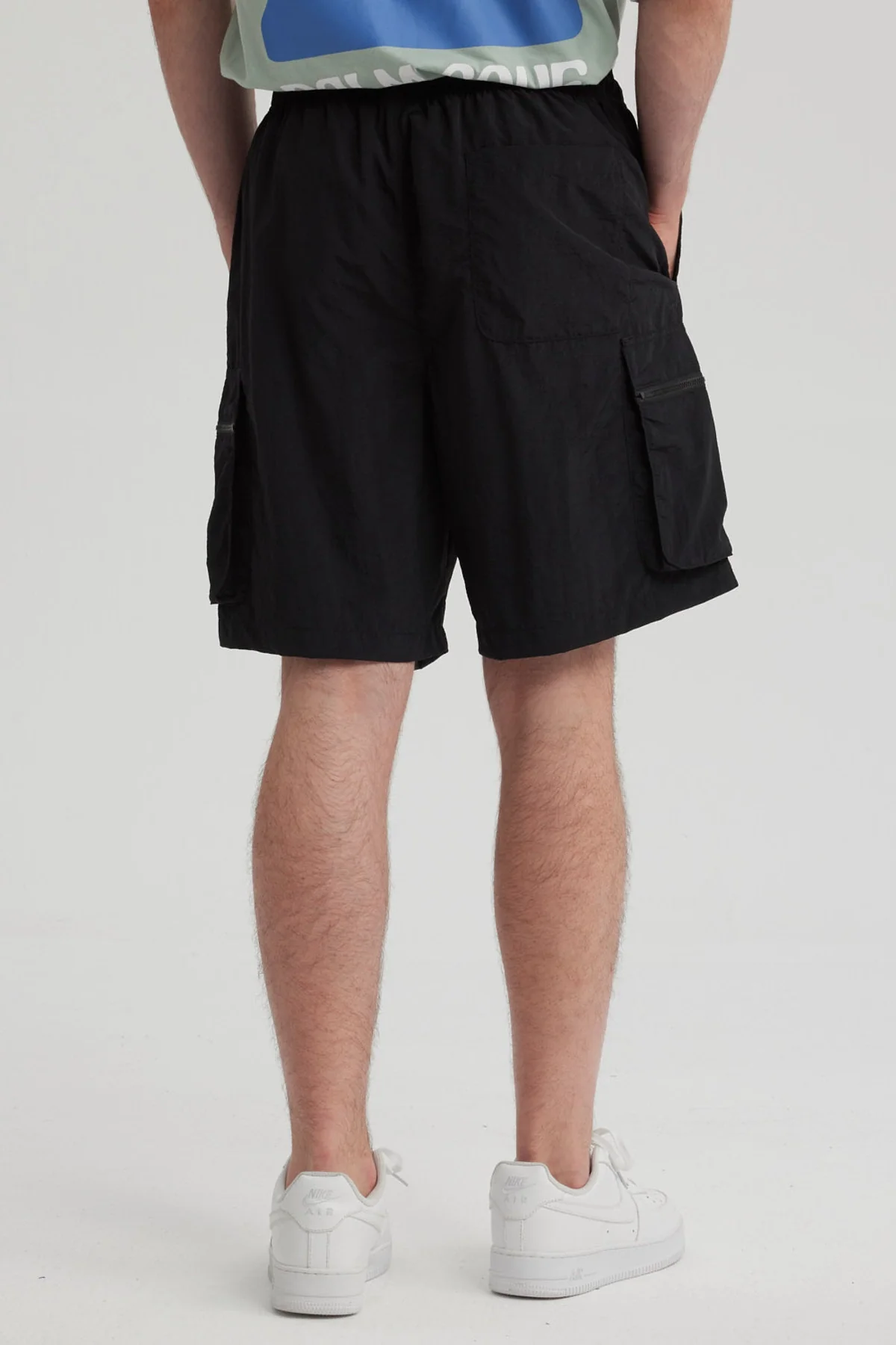 Bermuda Hombre Cargo Negro - Image 2