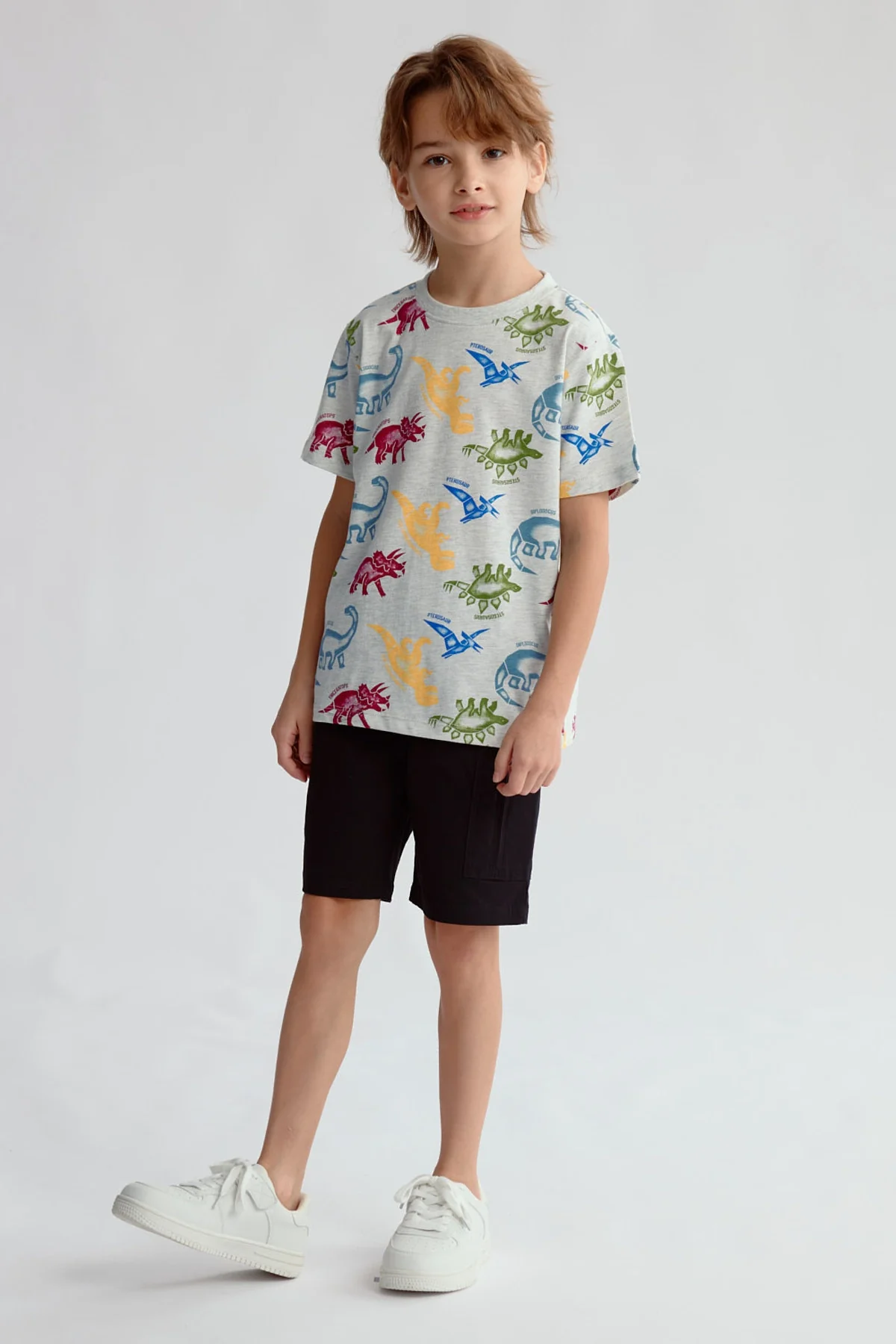 Bermuda Niño Bolsillo Negro - Image 4