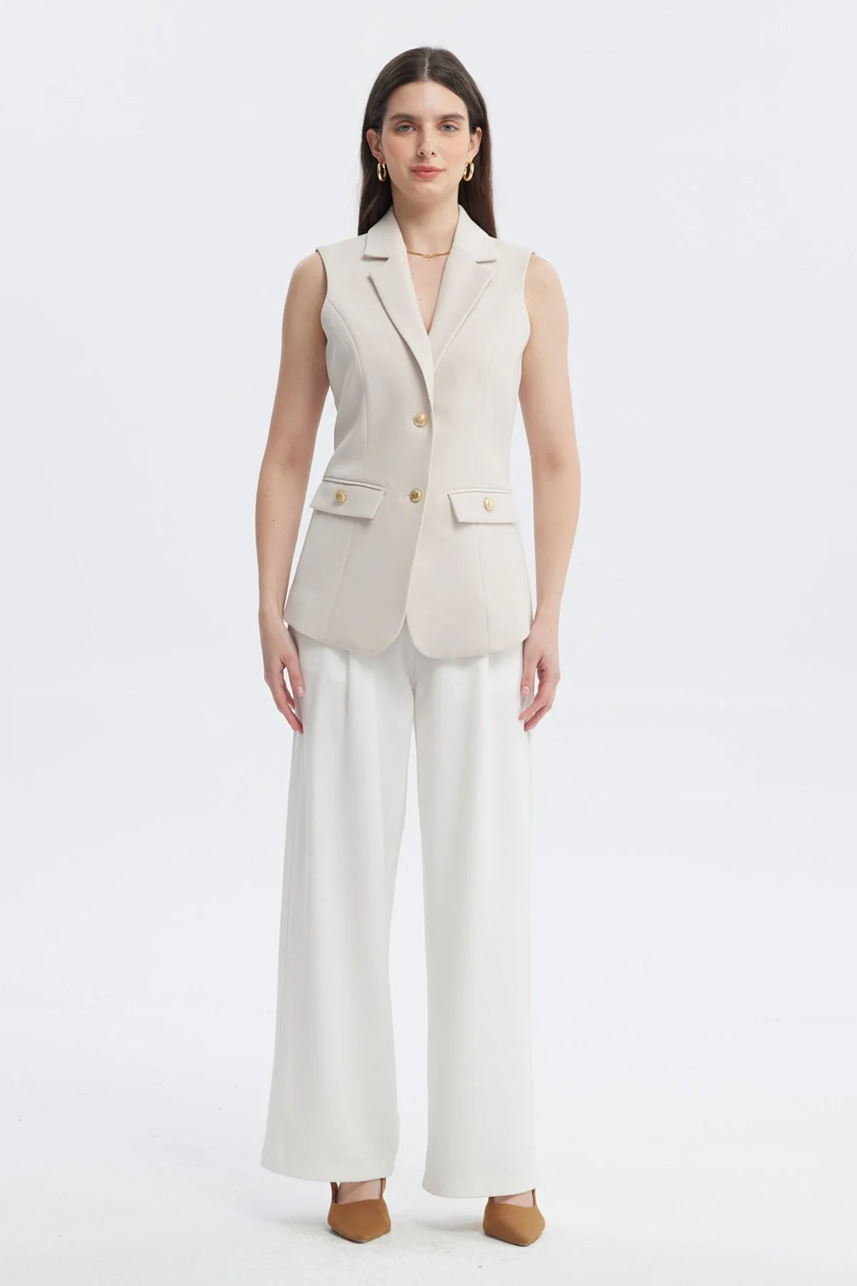 Blazer Mujer Gillette Largo Arena - Image 4