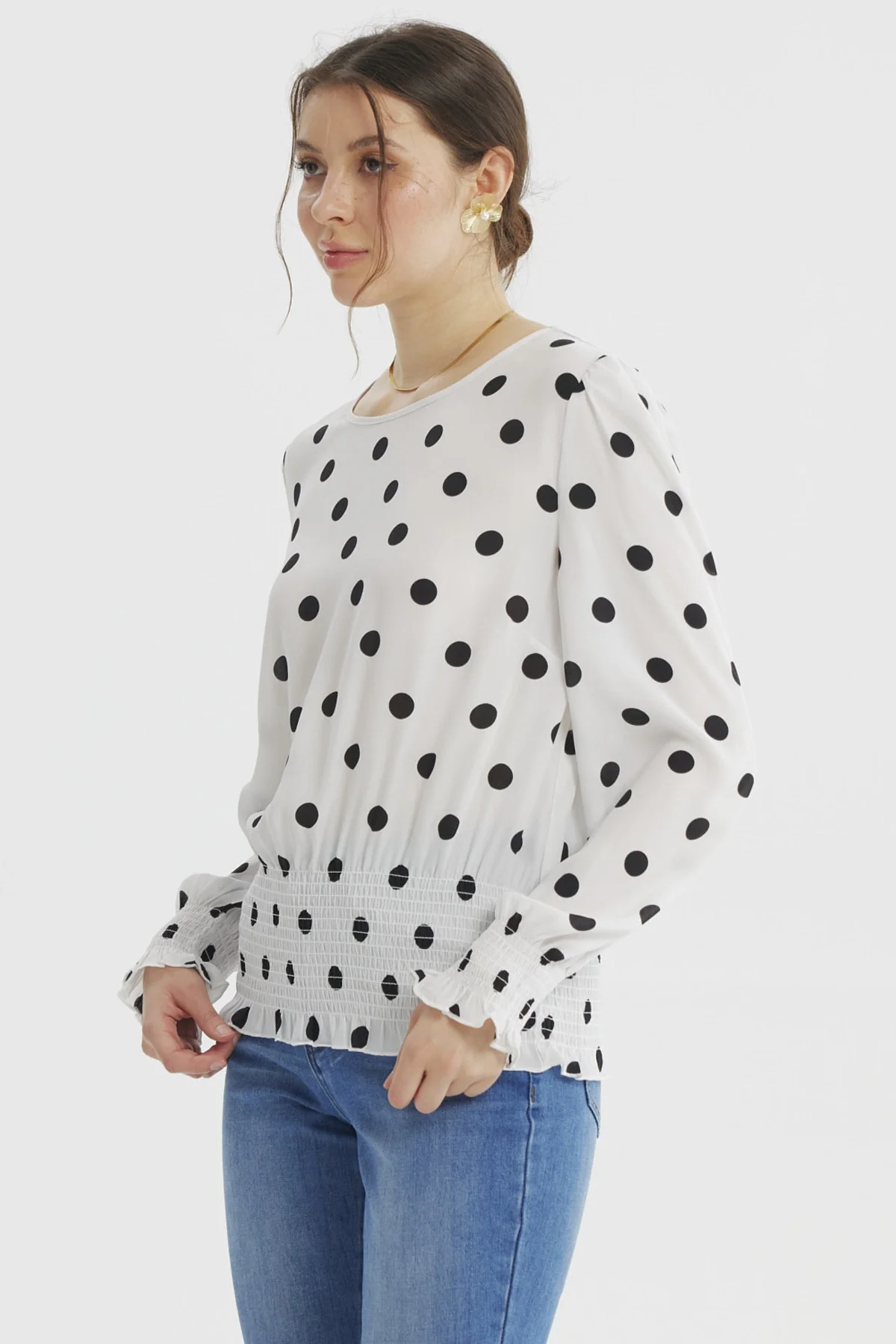 Blusa Mujer Slim Crudo - Image 2