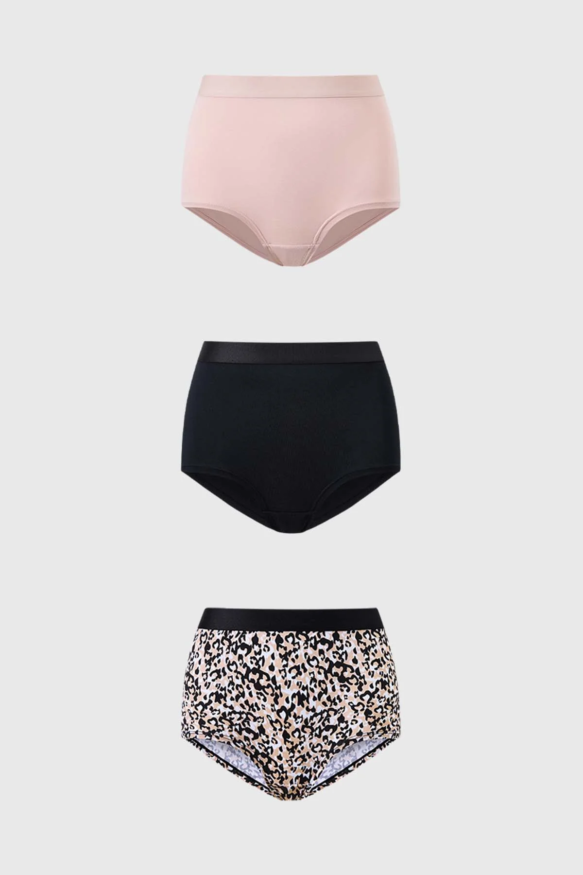 Calzón Mujer Short Triapck Liso Estampado Damasco