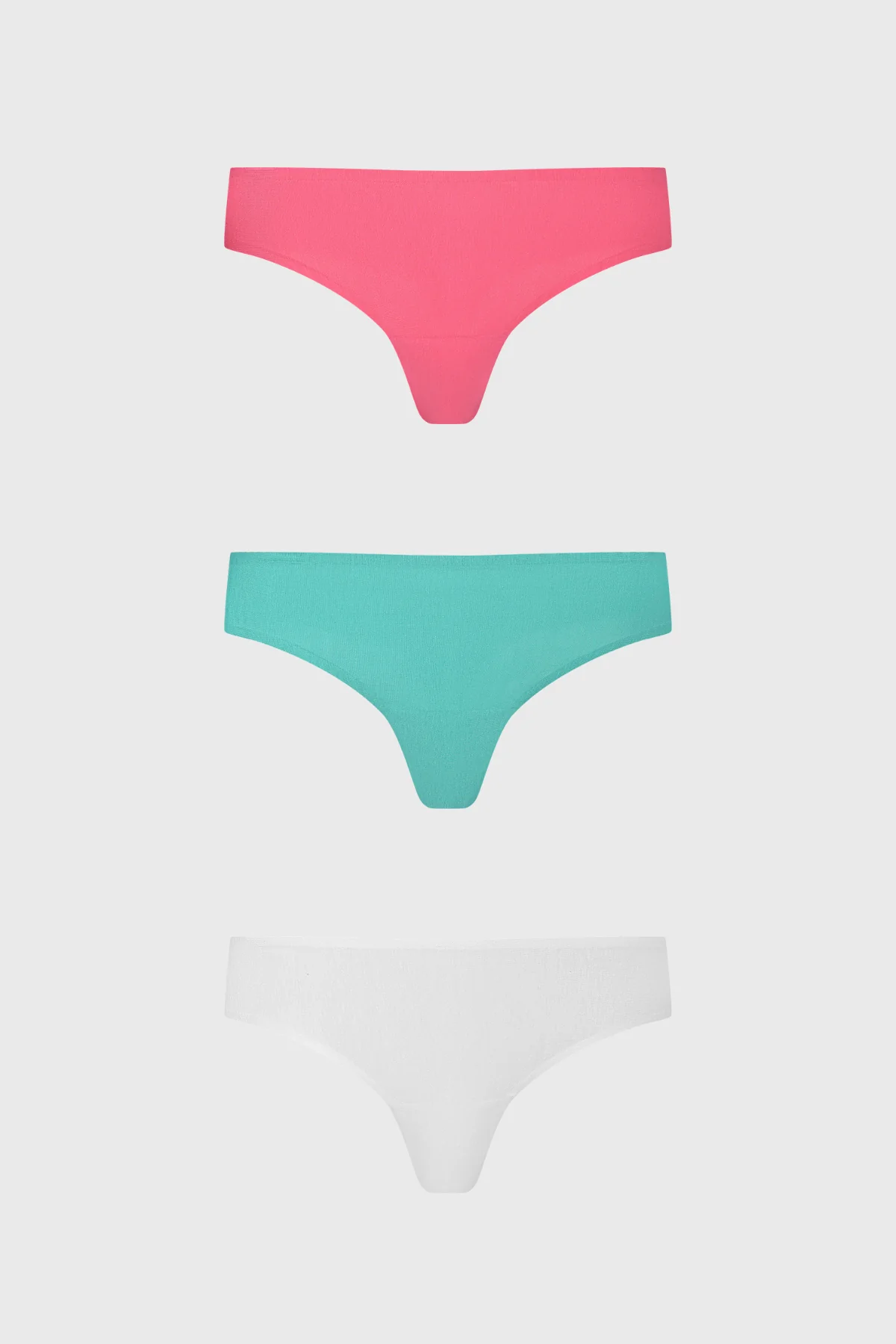 Calzón Mujer Tripack Colaless Fucsia