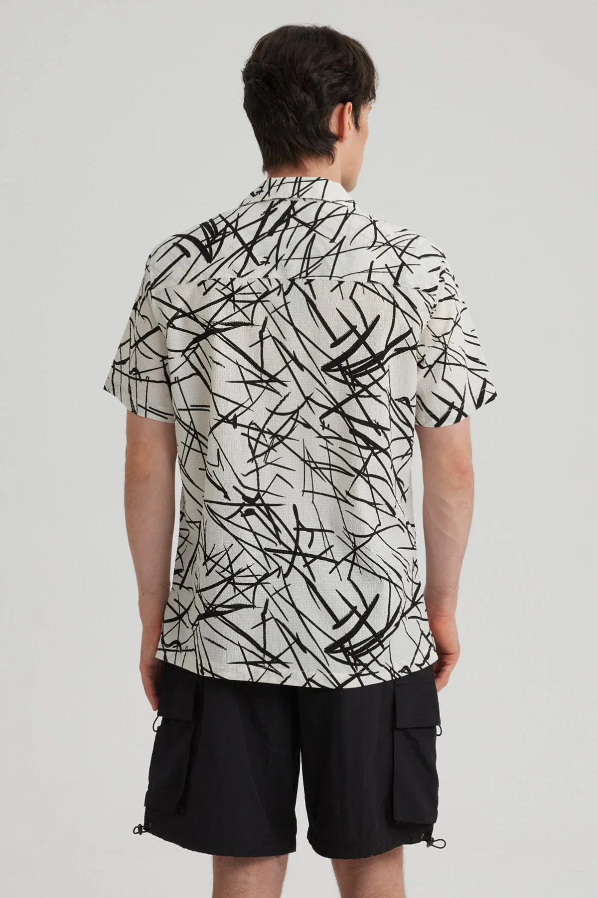 Camisa Hombre Rapport Blanco - Image 3