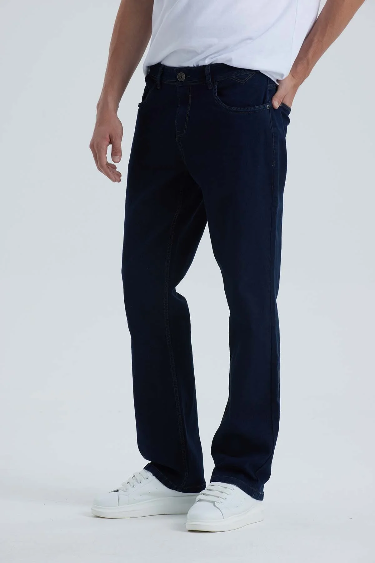 Jeans Hombre Straight Azul - Image 3
