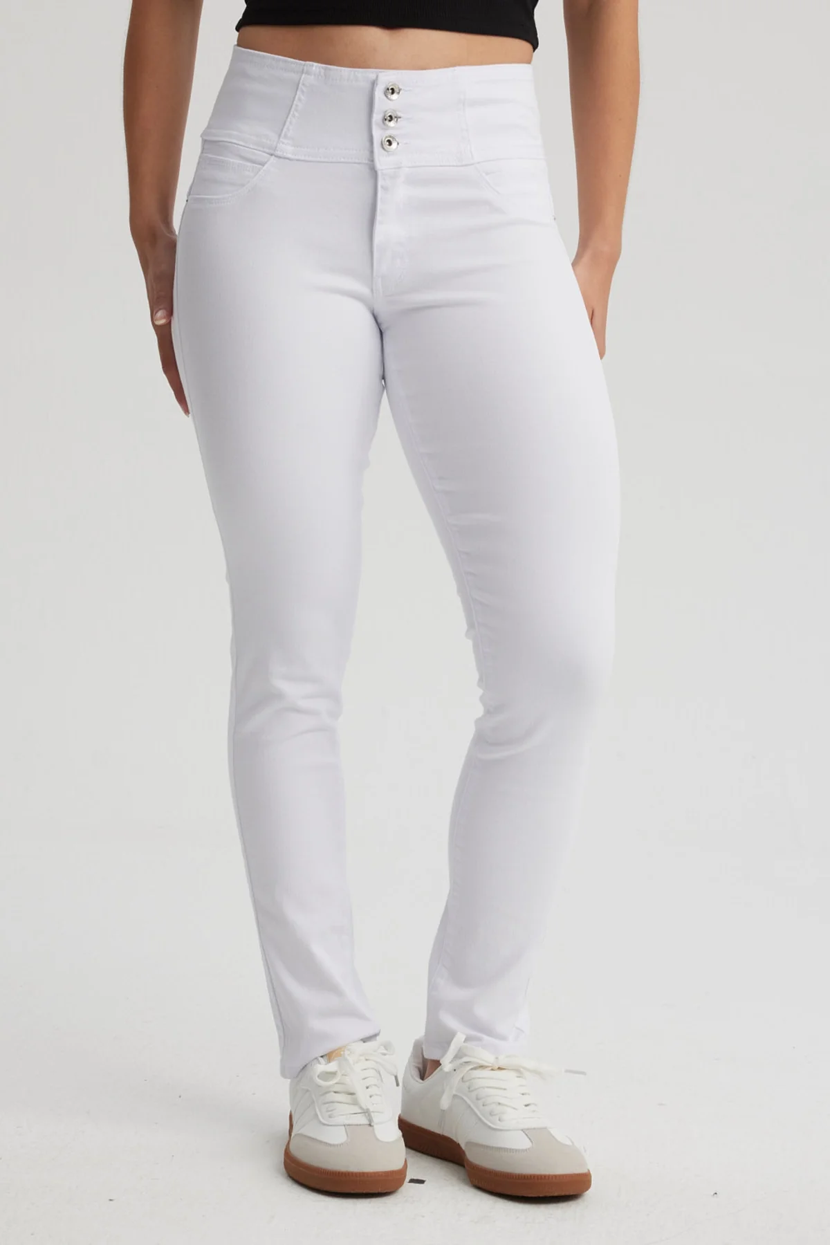Jeans Mujer Push Up Jeny Blanco