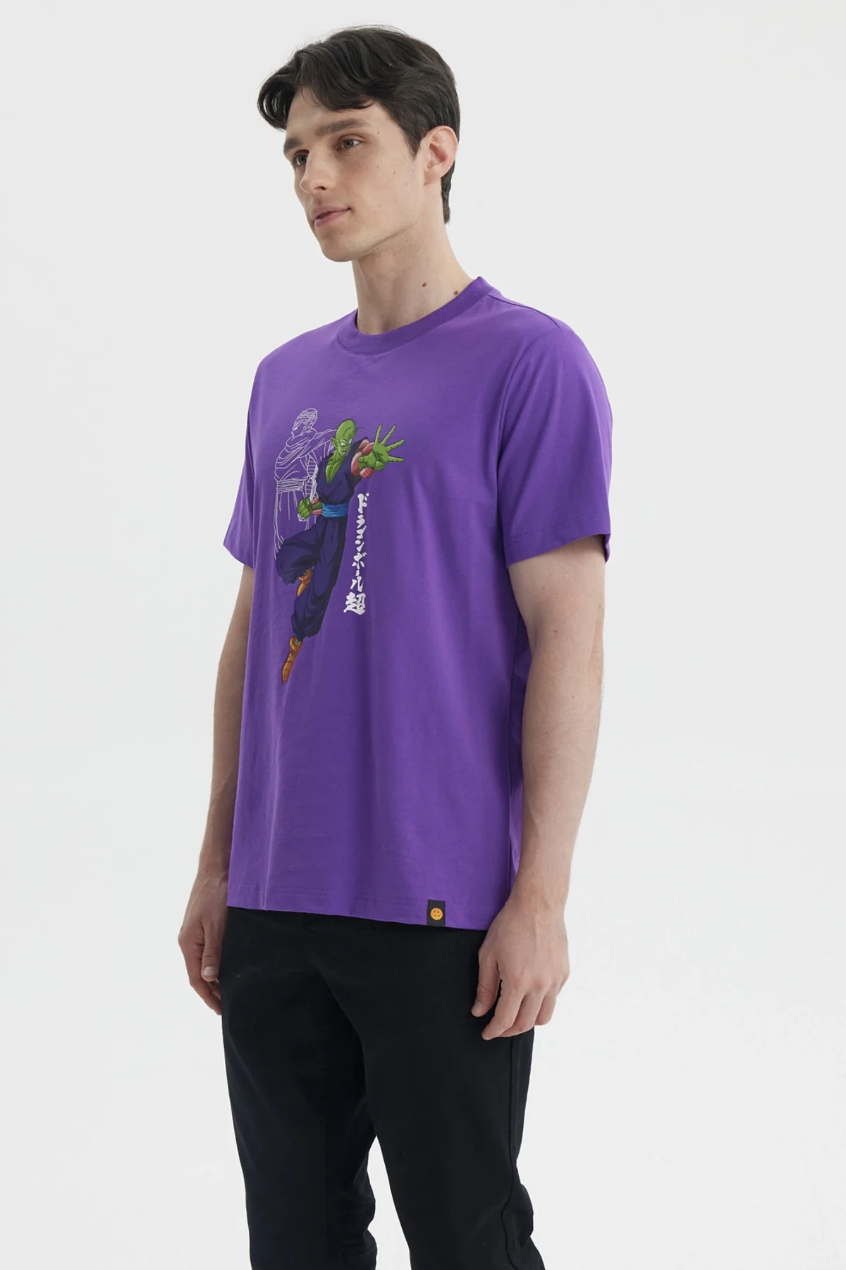 Polera Hombre Dragon Morado - Image 2