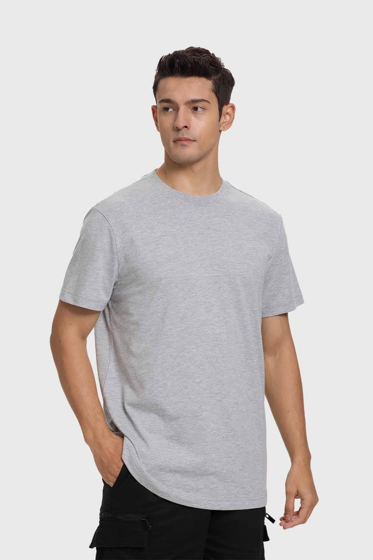Polera Hombre Long Fit Básica Marengo - Image 2
