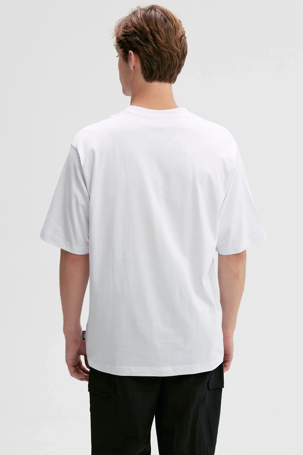 Polera Hombre Print Central Blanco - Image 3