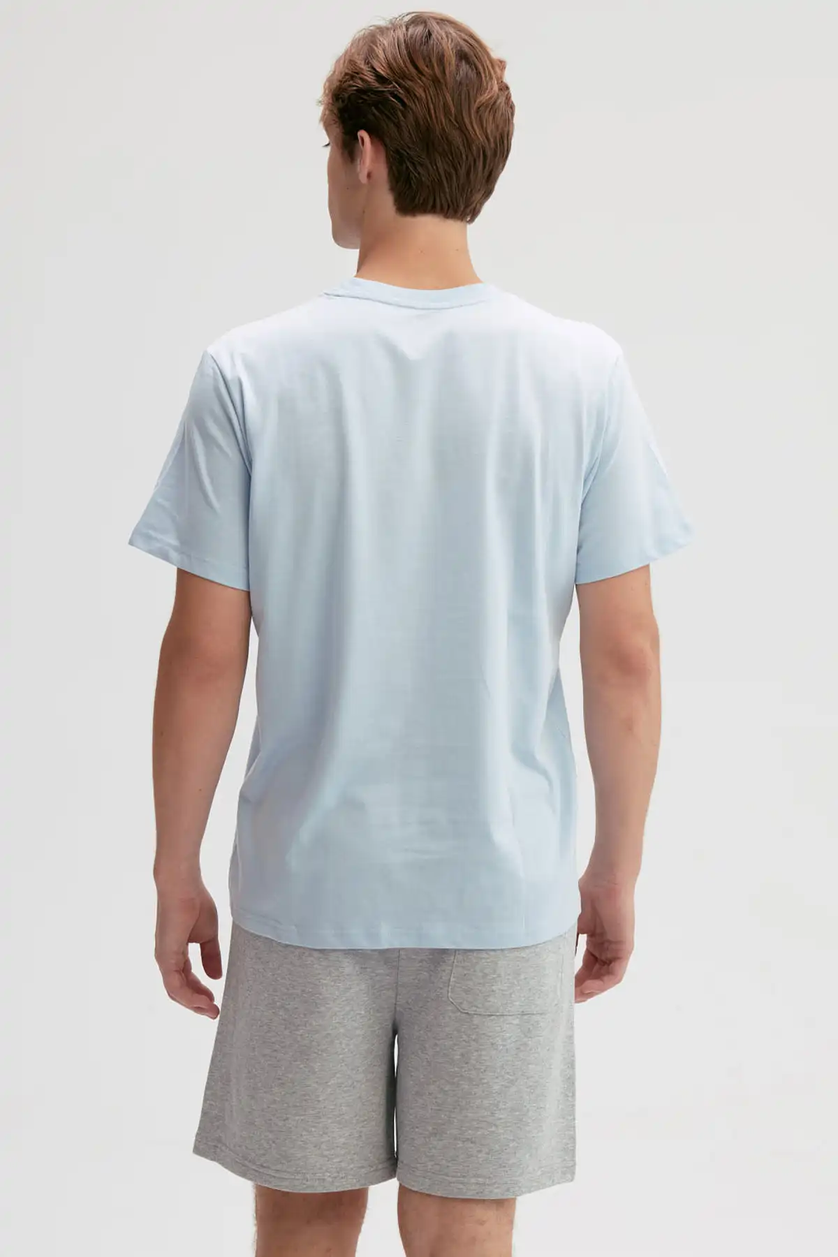 Polera Hombre Print Posicional Celeste - Image 3