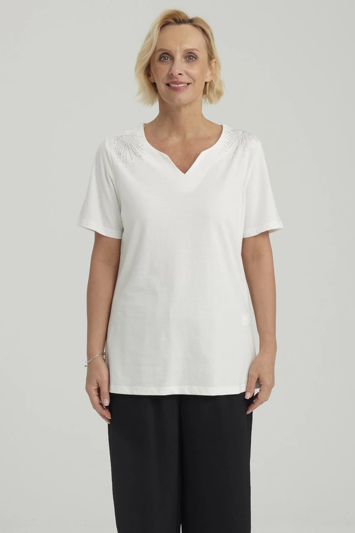 Polera Mujer Rapport Crudo