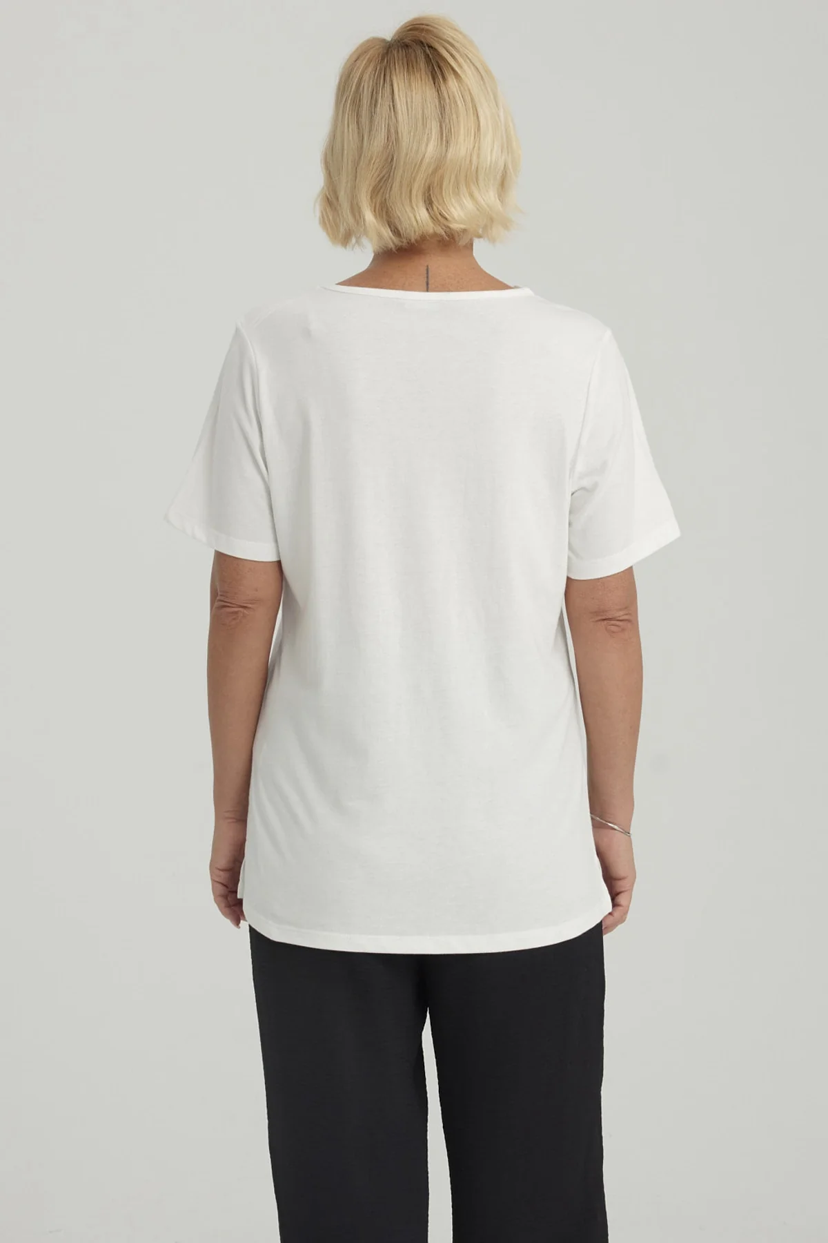 Polera Mujer Rapport Crudo - Image 3