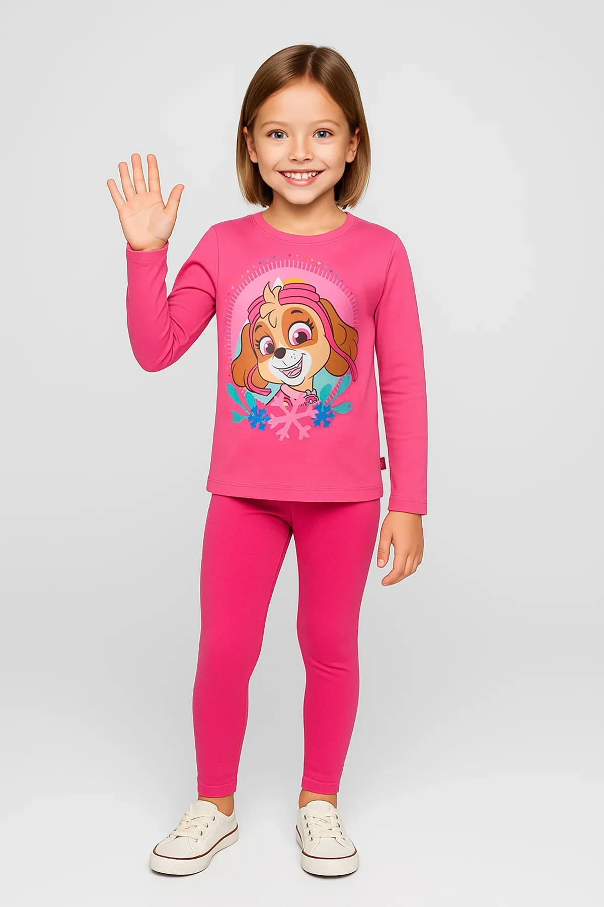 Polera Niña Paw Patrol Fucsia - Image 3