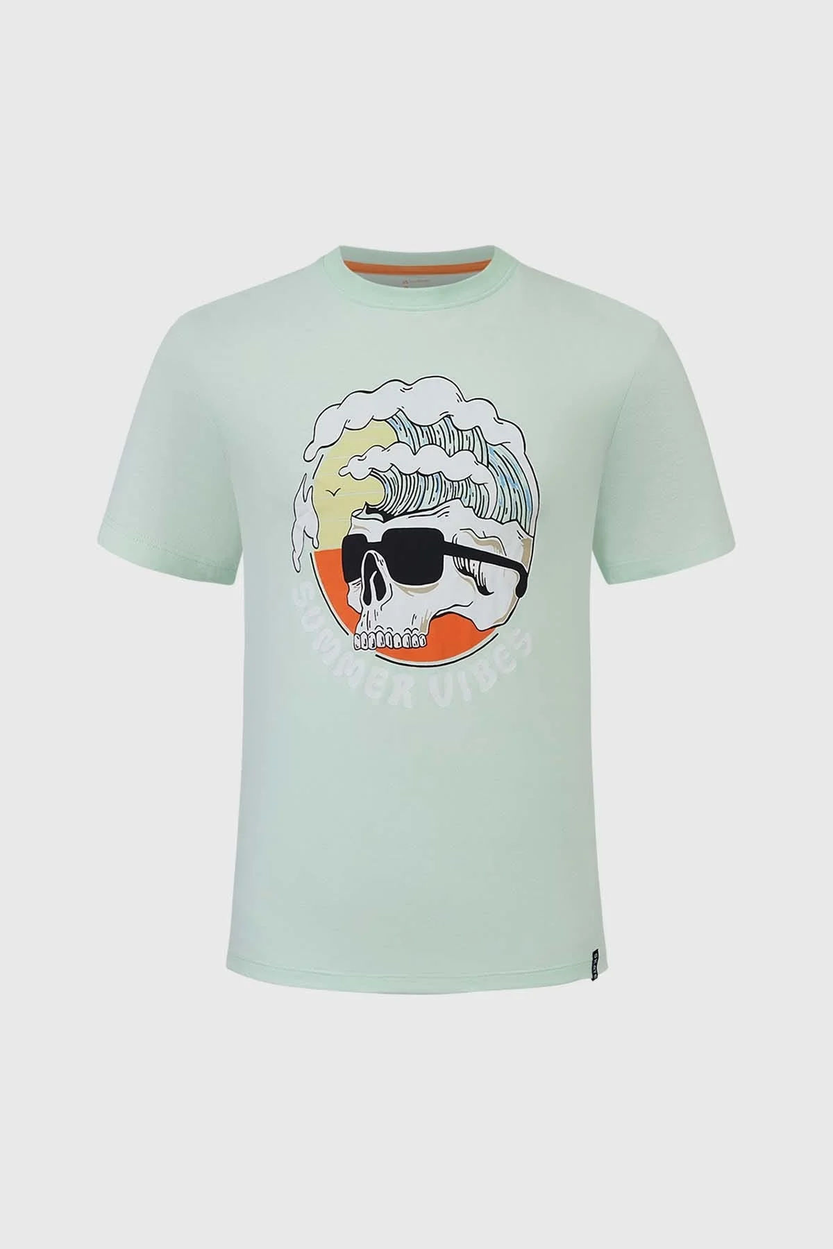 Polera Niño Básica Turquesa