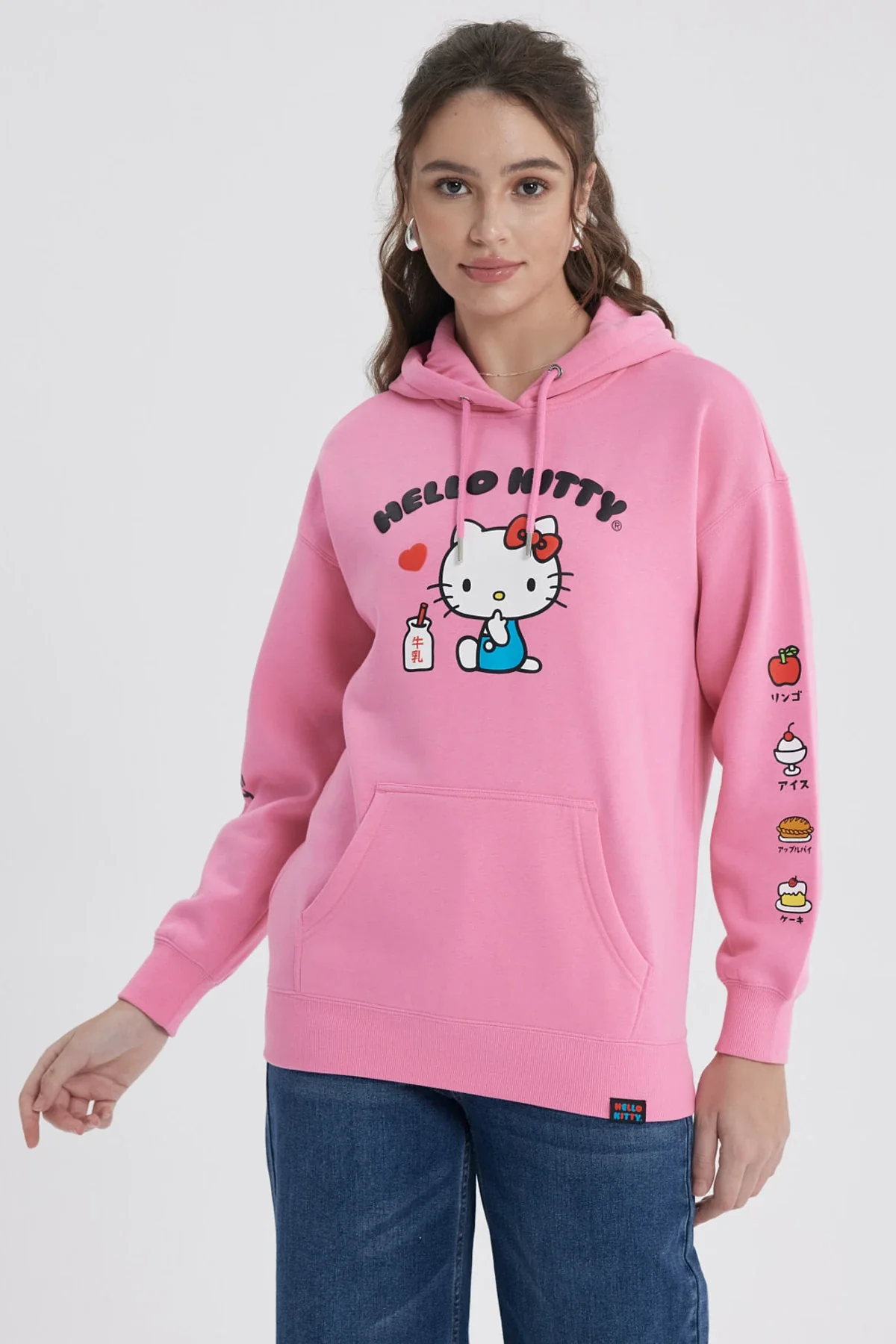 Polerón Mujer Hello Kitty Rosado