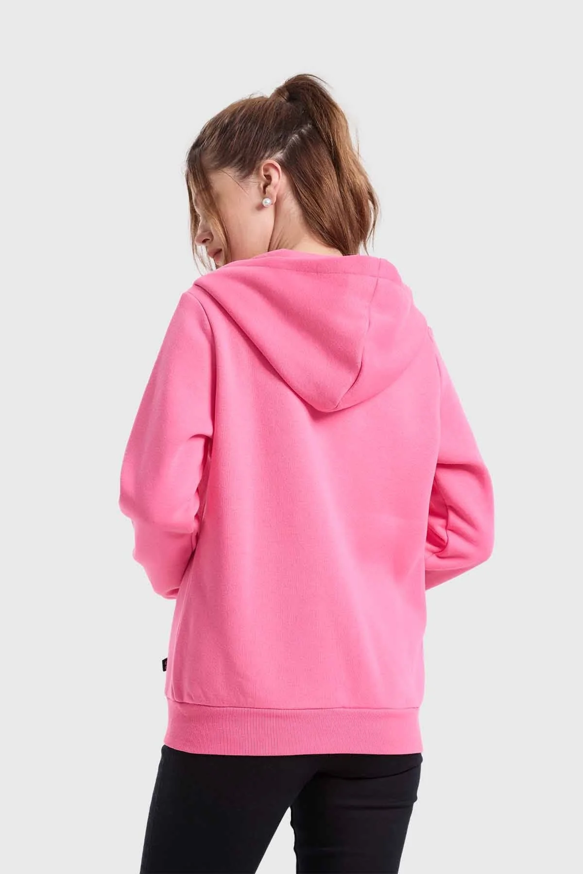 Polerón Mujer Hoodie Rosado - Image 3