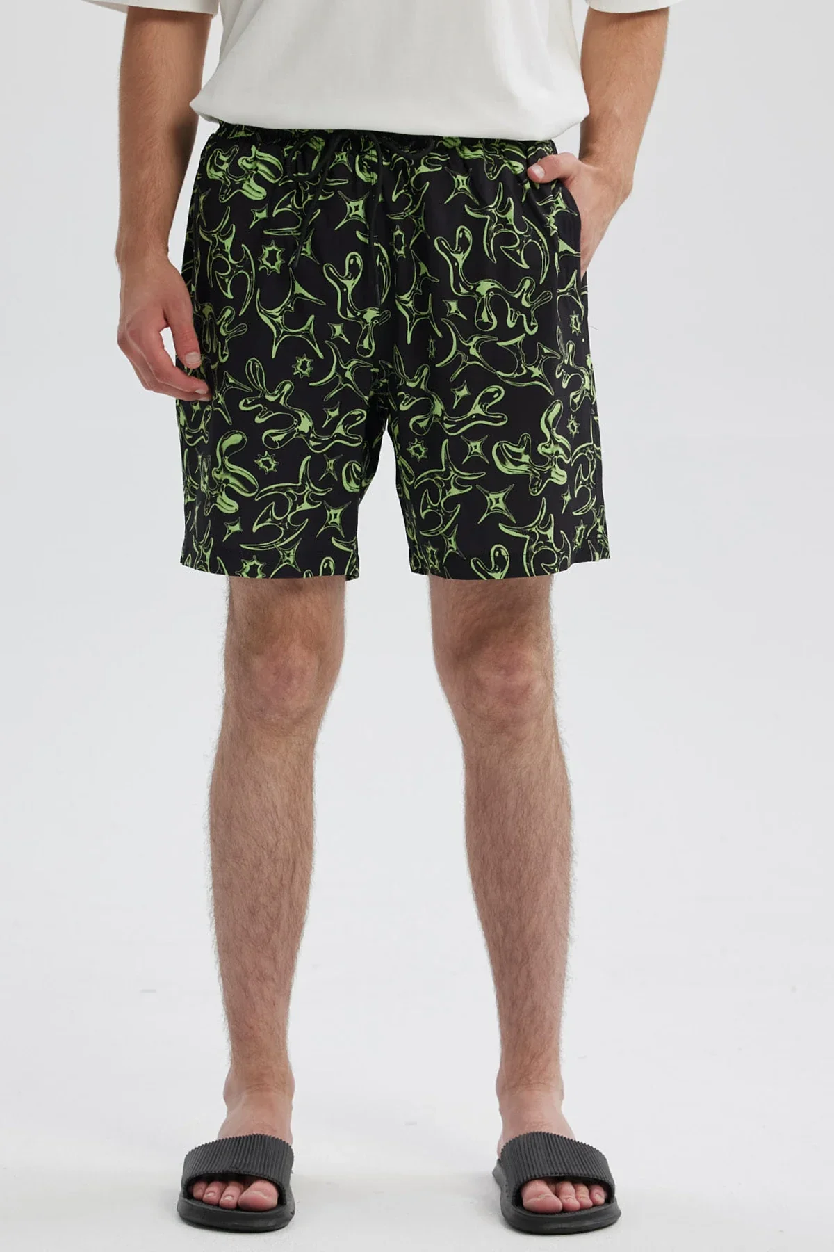 Short de Baño Hombre Full Rapport Negro